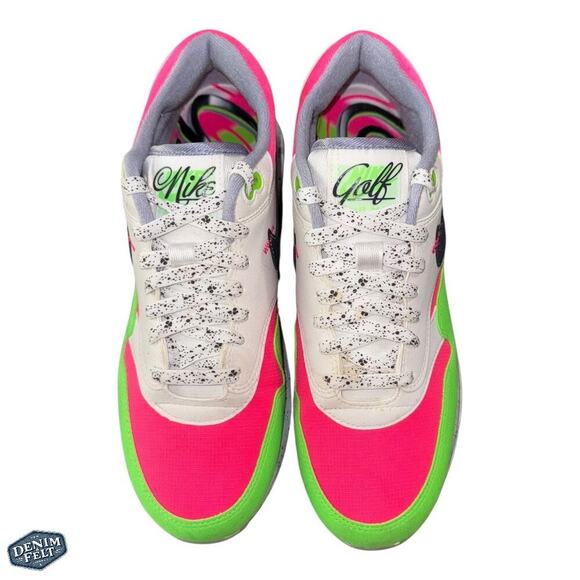 Nike Air Max 1  \'86 OG (Volt/Hyper Pink) - Size 10.5 Men | 2023 US OPEN Shoes main image 4